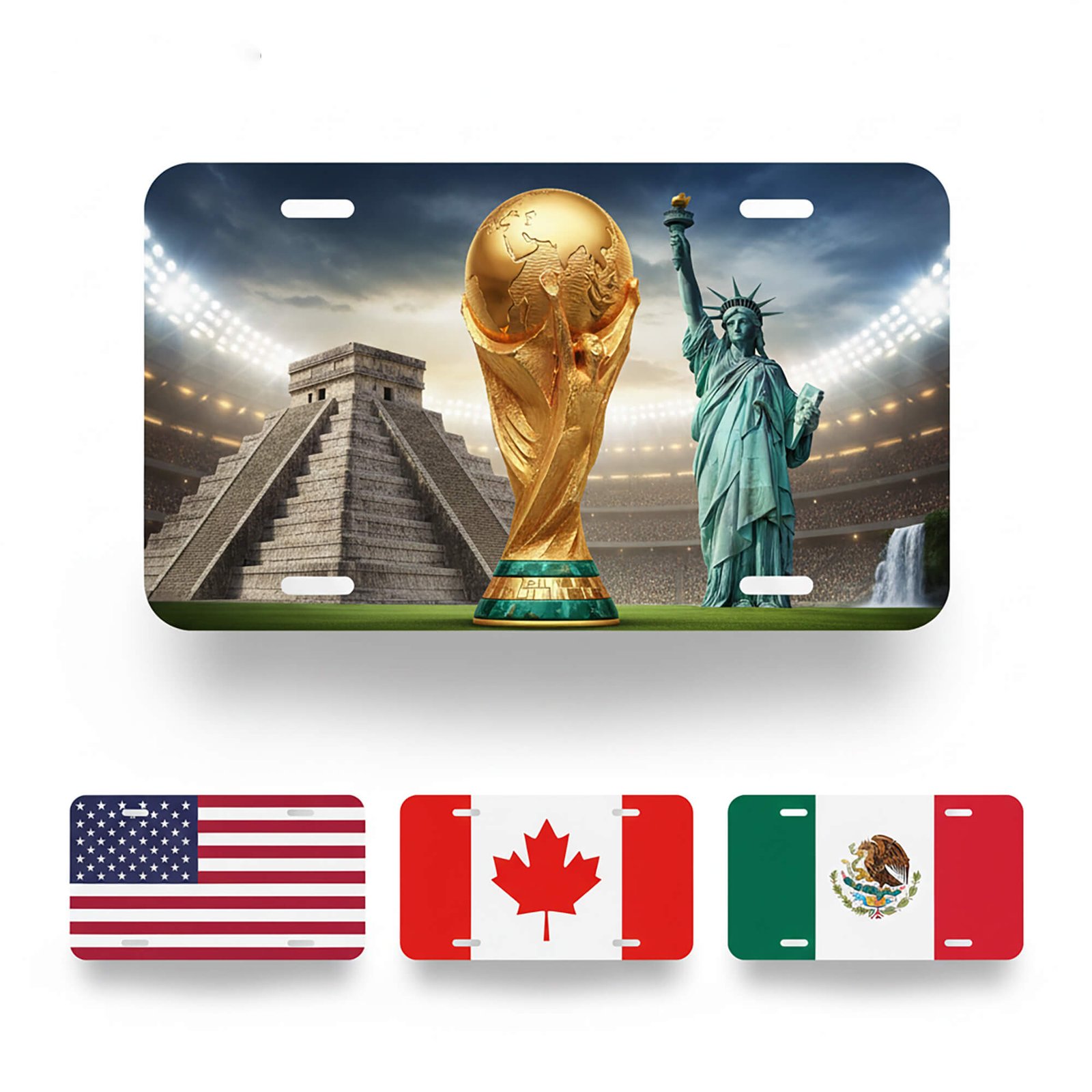 Placa de matrícula personalizada