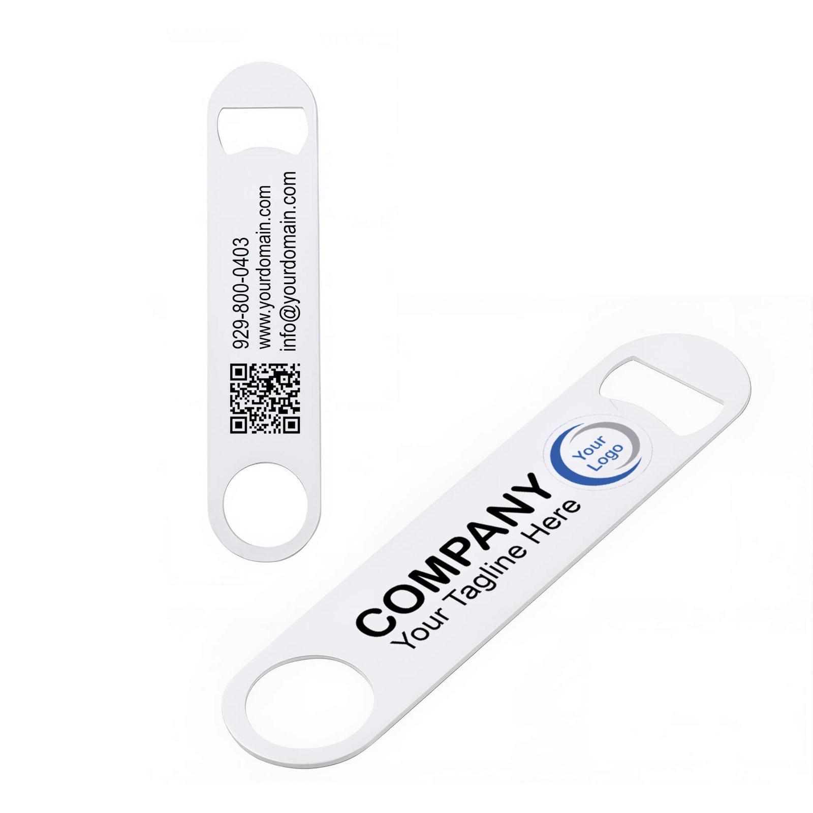 Abrebotellas de aluminio con forma de oso subliminado por ambas caras con foto o logotio.